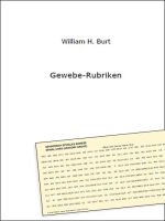 Gewebe-Rubriken - Broschüre + 35 Lochkarten